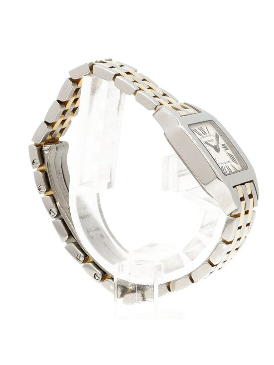Cartier Santos SM White Dial Watch main image 7